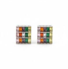 Jorvani Prisma Silver Küpe