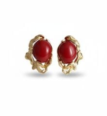 Jorvani Vintage Rouge Küpe