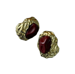 Jorvani Vintage Rouge Küpe