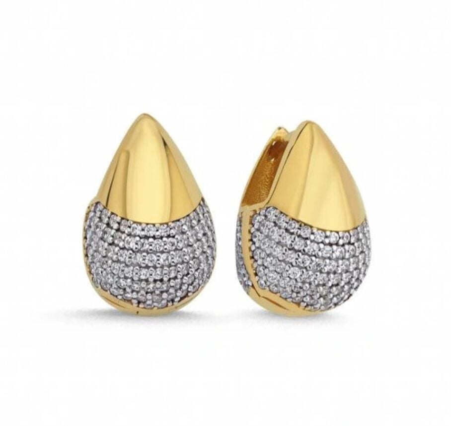Jorvani Luxe Teardrop Küpe