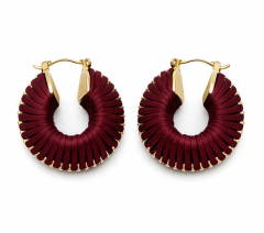 Jorvani Maroon Mirage Küpe