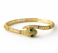 Jorvani Golden Mesh Kelepçe