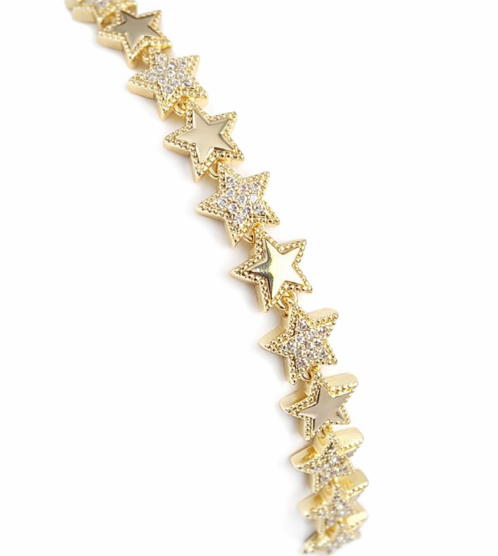 Jorvani Moon & Stars Bileklik