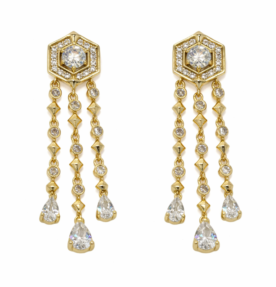 Jorvani Hexa Luxe Küpe