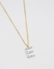 Jorvani E Harfli Kolye (50+5 cm)