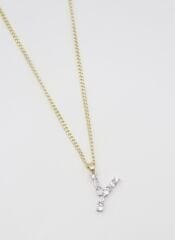 Jorvani Y Harfli Kolye (50+5 cm)