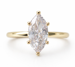 Jorvani Luna Markiz Yüzük(Ayarlanabilir)