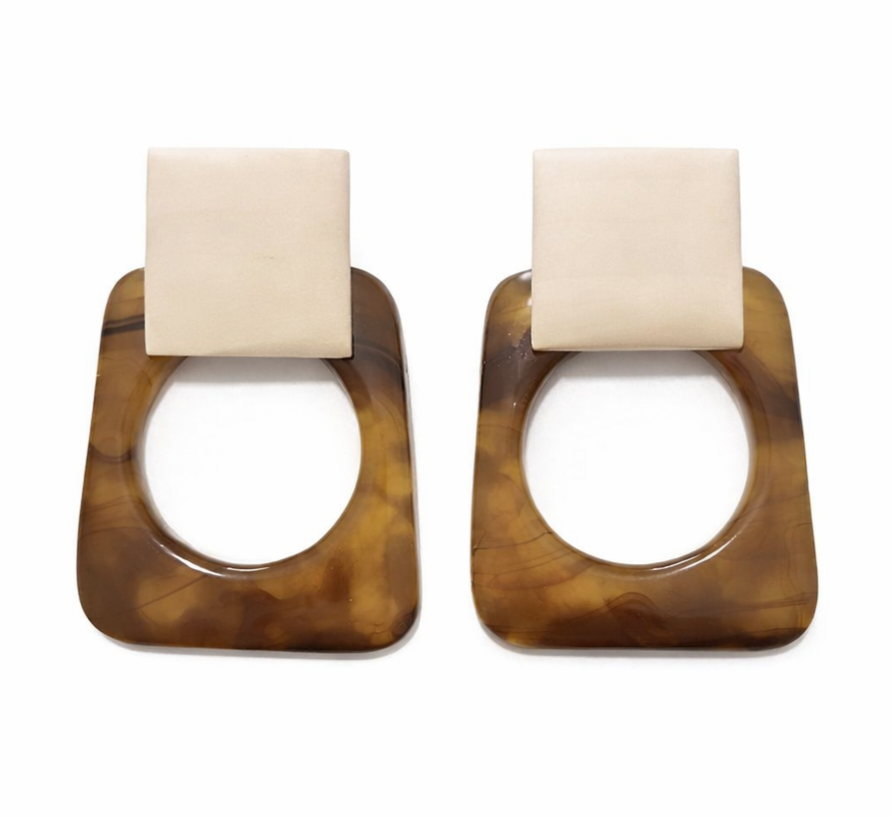 Jorvani Mocha Glow Küpe