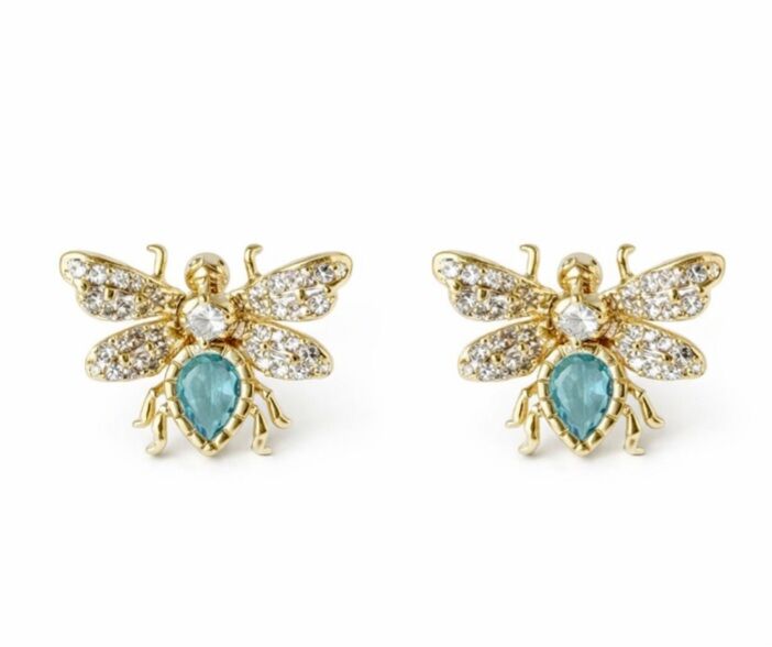 Jorvani Blue Honey Küpe