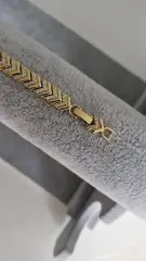 Luxe Chevron Xuping Bileklik