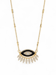 Jorvani 14 K Pirinç Kolye