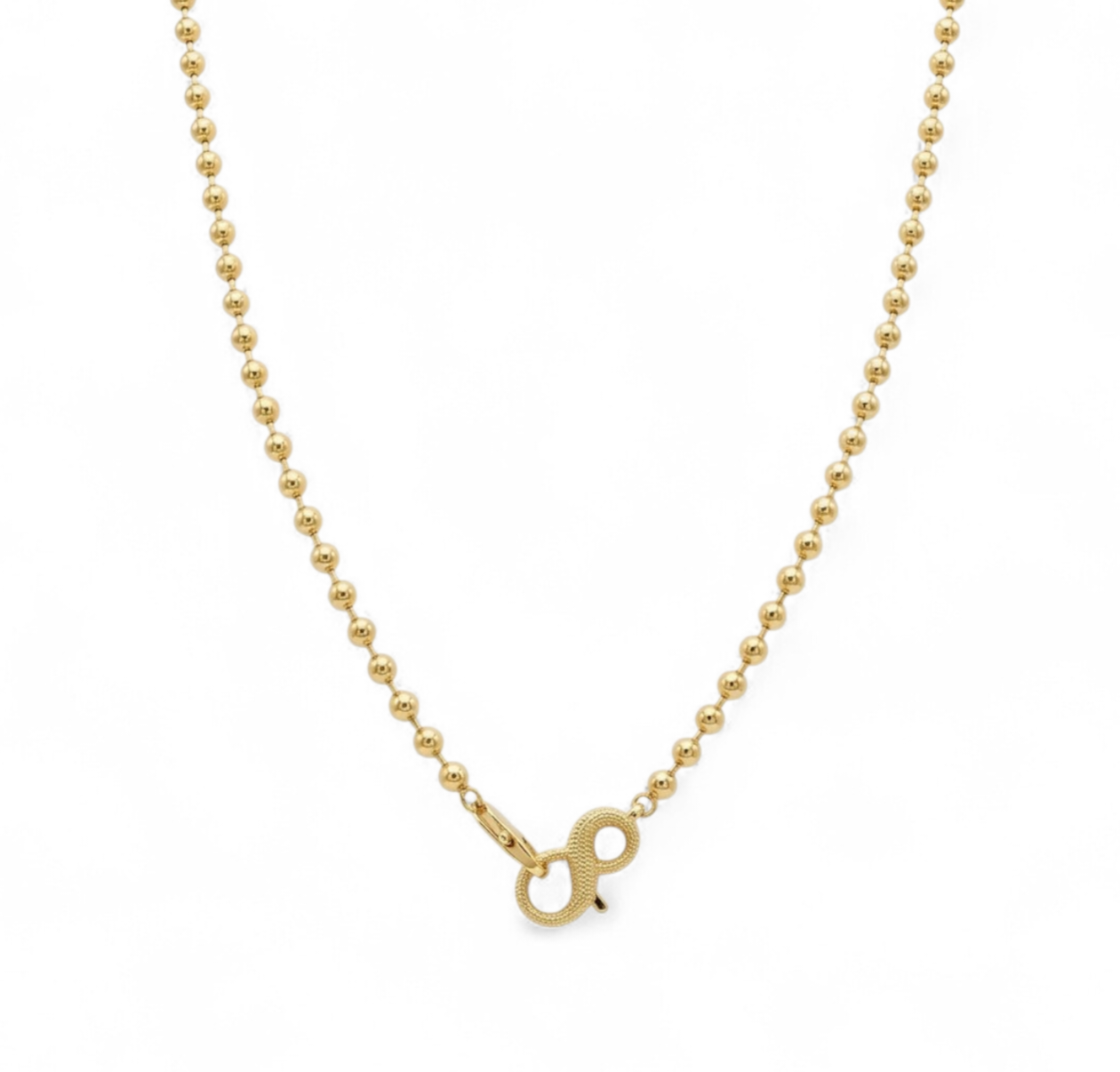 Jorvani 14 K PİRİNÇ VİP KOLYE