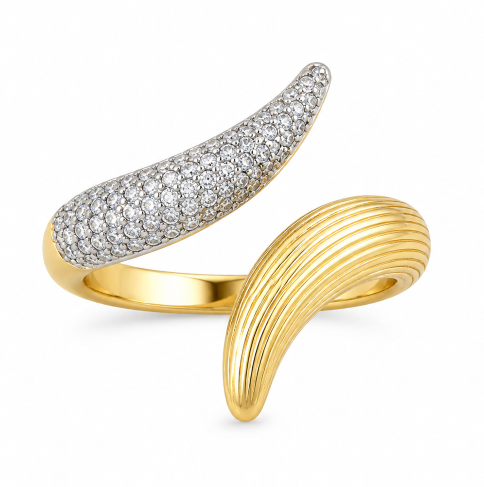 Wave Glow Ring Yüzük