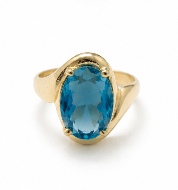 Sapphire Glow Yüzük