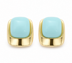 Baby Blue Luxe Küpe
