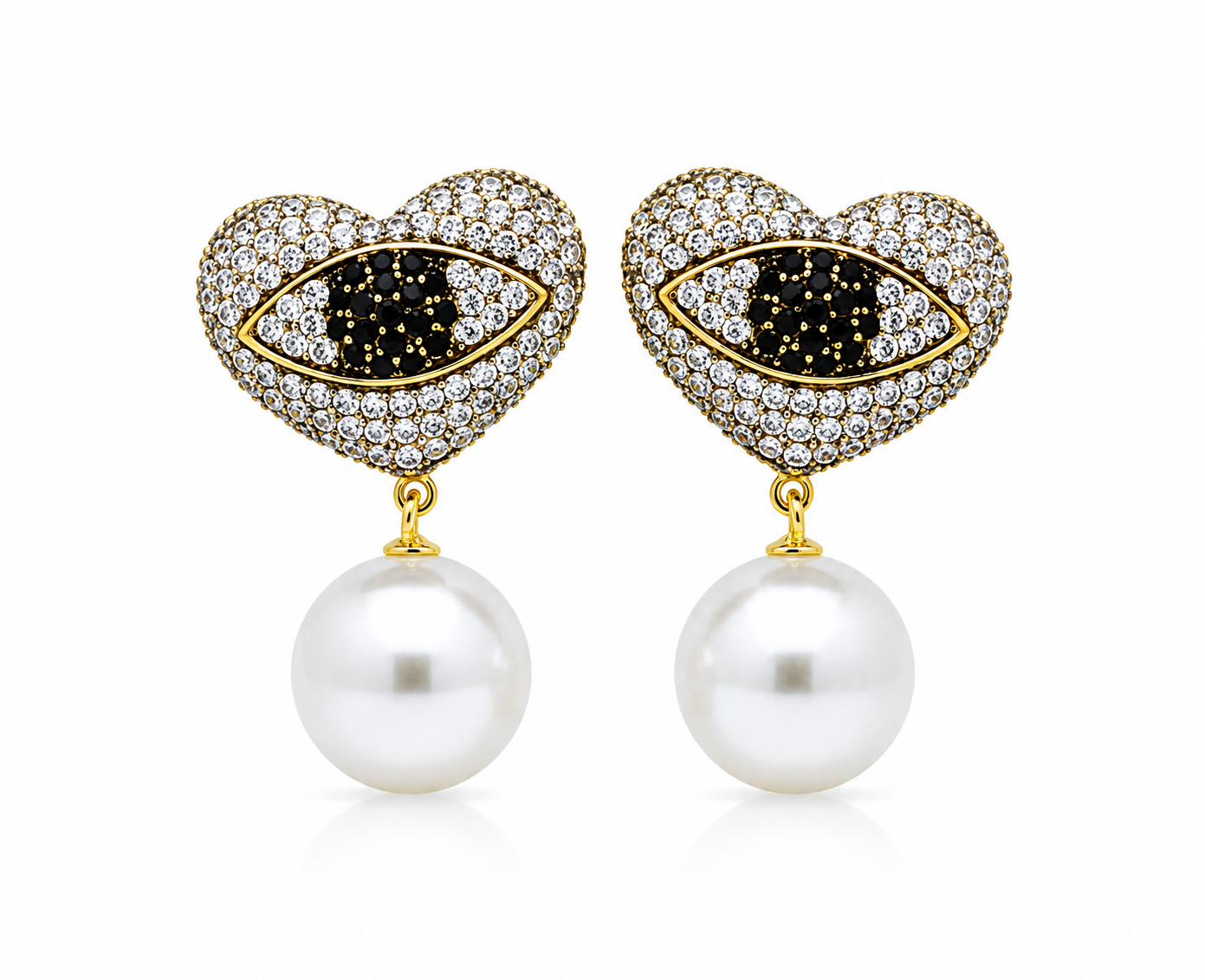 Moon Pearl Küpe