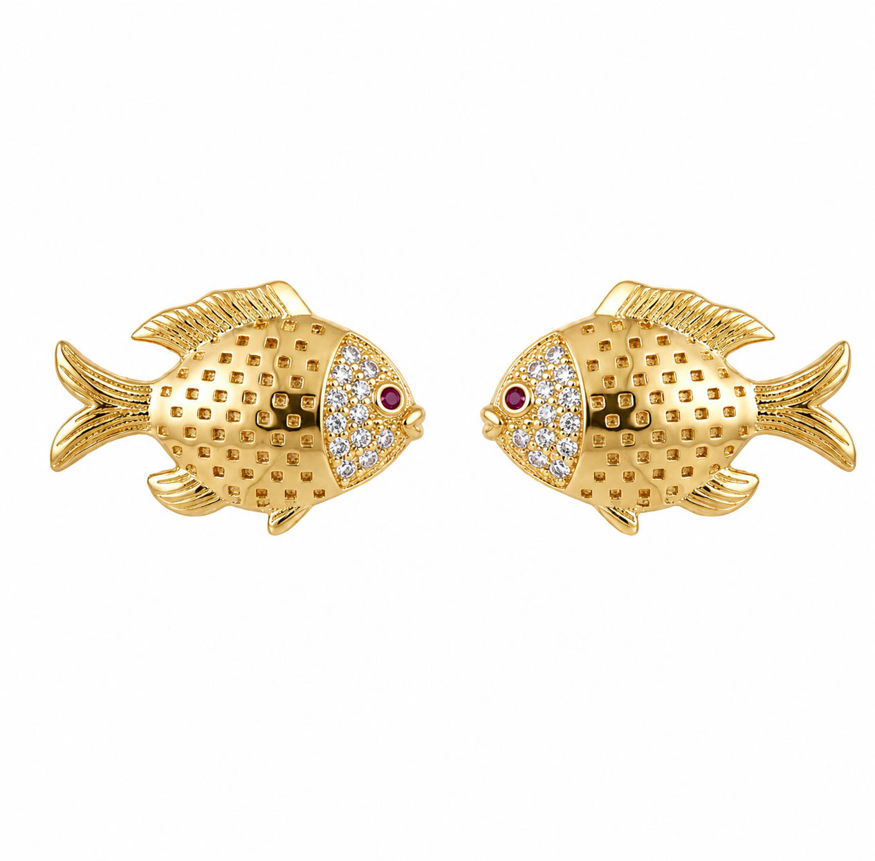 Luna Fish Küpe