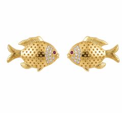 Luna Fish Küpe