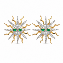 Emerald Sun Küpe